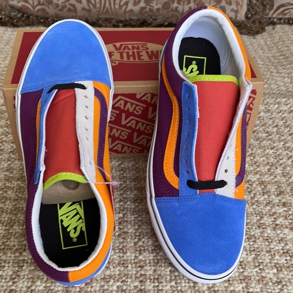 Vans Old Skool Mix & Match Gpjcbgtmr/gold Men’s - Picture 12 of 16